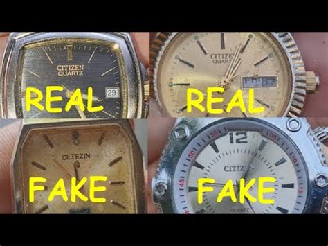 citizen watch fake vs original|how to identify citizen watch.